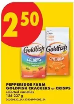 No Frills Pepperidge Farm Goldfish Crackers or Crisps offer