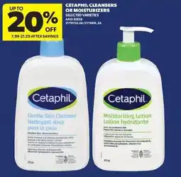 Real Canadian Superstore Cetaphil cleansers or moisturizers offer