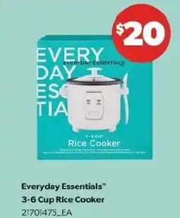 Real Canadian Superstore Everyday Essentials 3-6 Cup Rice Cooker offer