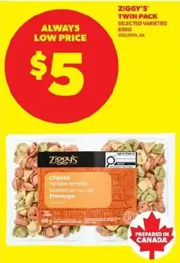 Real Canadian Superstore Ziggy's cheese rainbow tortellini offer