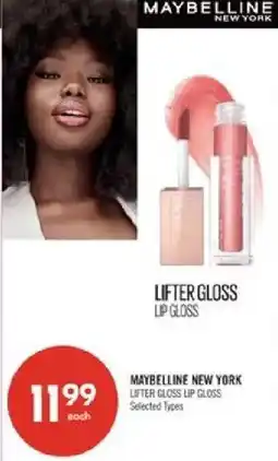 Shoppers Drug Mart Maybelline New York Lifter Gloss Lip Gloss offer