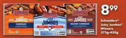 Fortinos Schneiders Juicy Jumbos Wieners offer