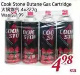Foody Mart Cook Stone Butane Gas Cartridge offer