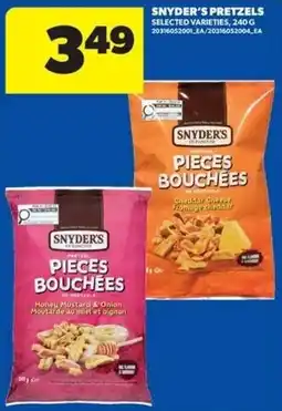 Real Canadian Superstore Snyder's pieces bouchees offer