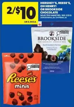 Real Canadian Superstore Hershey's, Reese's, or Brookside chocolate offer