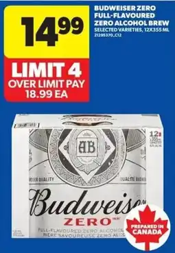 Real Canadian Superstore Budweiser zero offer