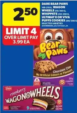 Real Canadian Superstore Dare bear paws offer