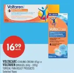 Shoppers Drug Mart Voltaren cooling cream or Voltaren emulgel offer