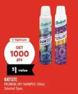 Shoppers Drug Mart Batiste premium dry shampoo offer