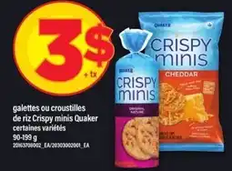 Maxi Quaker crispy mins offer