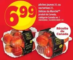 Maxi Delices du Marche peaches nectarines offer