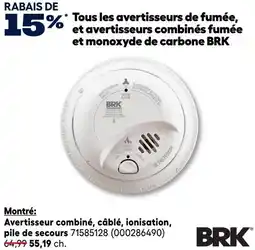 RONA Brk smoke and carbon monoxide detector offer