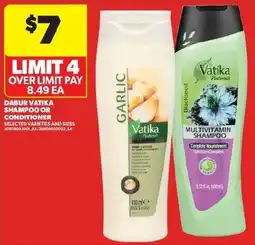 Real Canadian Superstore Dabur Vatika shampoo or conditioner offer