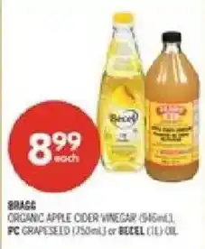 Shoppers Drug Mart Bragg organic apple cider vinegar offer