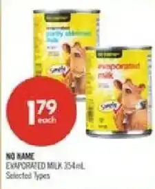 Shoppers Drug Mart No Name evaporated milk offer