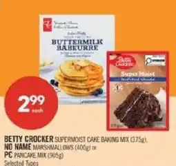 Shoppers Drug Mart Betty Crocker super moist cake baking mix offer