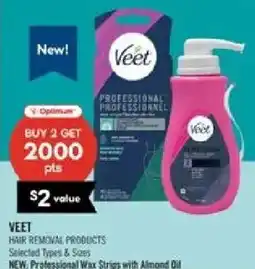 Shoppers Drug Mart Veet hair removal products offer