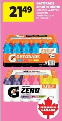 Real Canadian Superstore Gatorade sports drink offer