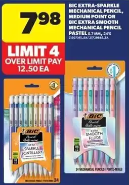 Real Canadian Superstore Bic extra-sparkle mechanical pencil offer