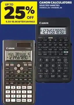 Real Canadian Superstore Canon calculators offer