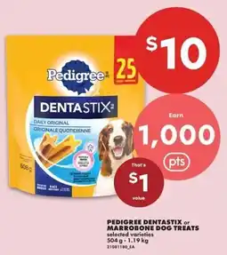 No Frills Pedigree dentastix offer