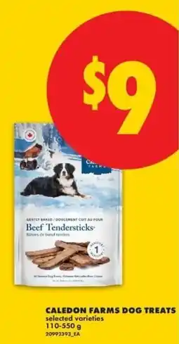 No Frills Caledon Farms dog treats offer