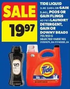 Real Canadian Superstore Tide liquid detergent offer