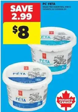 Real Canadian Superstore PC Feta offer