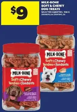 Real Canadian Superstore Milk-Bone soft & chewy dog treats offer