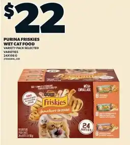 Zehrs Markets Purina Friskies wet cat food offer