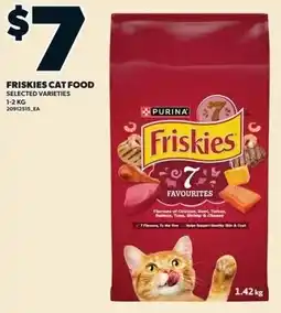 Zehrs Markets Friskies cat food selected varieties offer