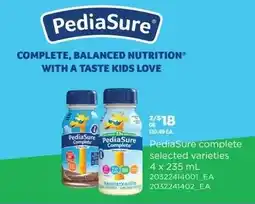 Zehrs Markets PediaSure complete offer