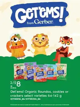 Zehrs Markets Get'ems! Organic Roundos offer