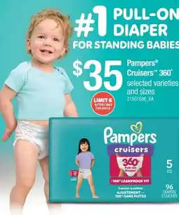 Zehrs Markets Pampers cruisers 360° offer