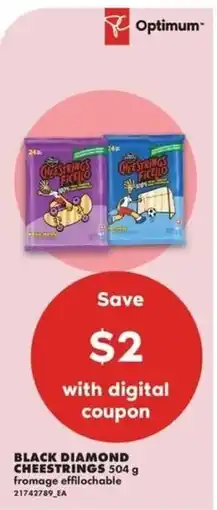 No Frills Black Diamond Cheestrings offer