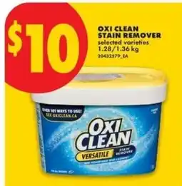 No Frills Oxi Clean stain remover offer