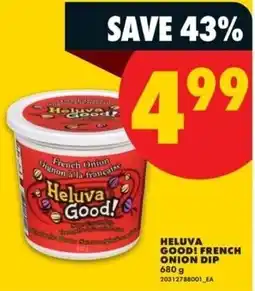 No Frills Heluva Good! French Onion Dip offer