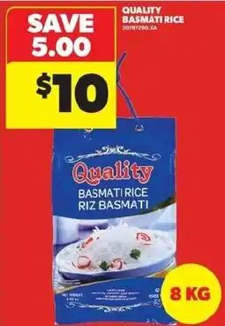Real Canadian Superstore Quality basmati rice offer