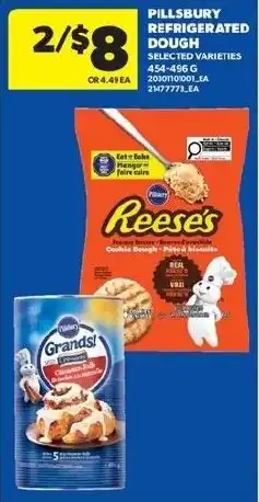 Real Canadian Superstore Pillsbury refrigerated dough select varieties offer