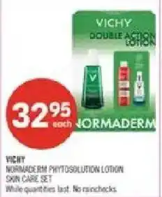 Shoppers Drug Mart Vichy normaderm phytosolution lotion skin care set offer