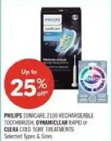 Shoppers Drug Mart Philips sonicare 2100 rechargeable toothbrush offer