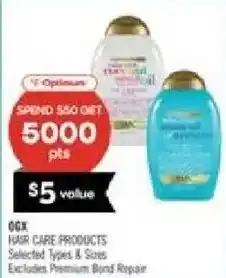 Shoppers Drug Mart Ogx hair care products offer