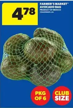 Real Canadian Superstore Farmer's Market avocado bag offer
