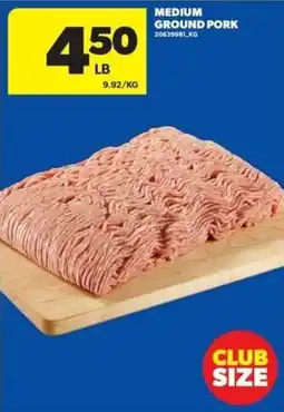 Real Canadian Superstore Medium ground pork offer