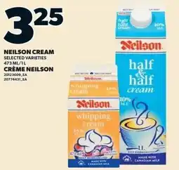 Loblaws Neilsen cream selected varieties offer