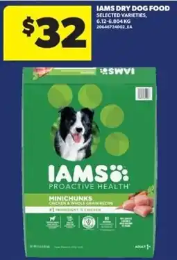 Real Canadian Superstore Iams dry dog food offer