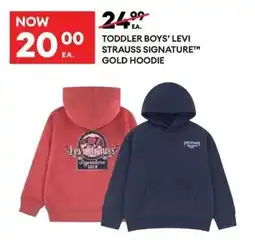 Real Canadian Superstore Levi Strauss Toddler Boys' Signature Gold Hoodie offer