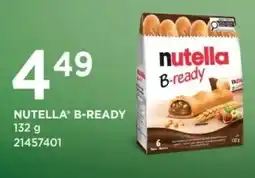 Fortinos Nutella b-ready offer