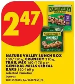 No Frills Nature Valley lunch box offer