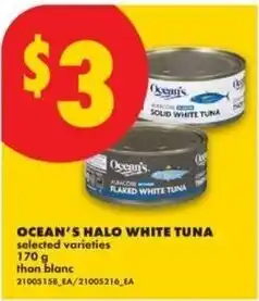 No Frills Ocean's Halo white tuna offer